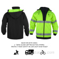 ANSI/ISEA Classe 3 Black Bottom High Visibility Jacket